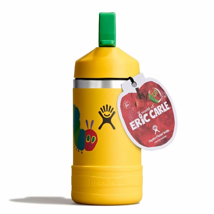 kids-12-oz-bottle-world-of-eric-carletm-q2 le26-w12-1000-kids-12-oz-wide-straw-cap-and-boot-yellow-caterpillar-straight-lid-open-withtag_1.jpg