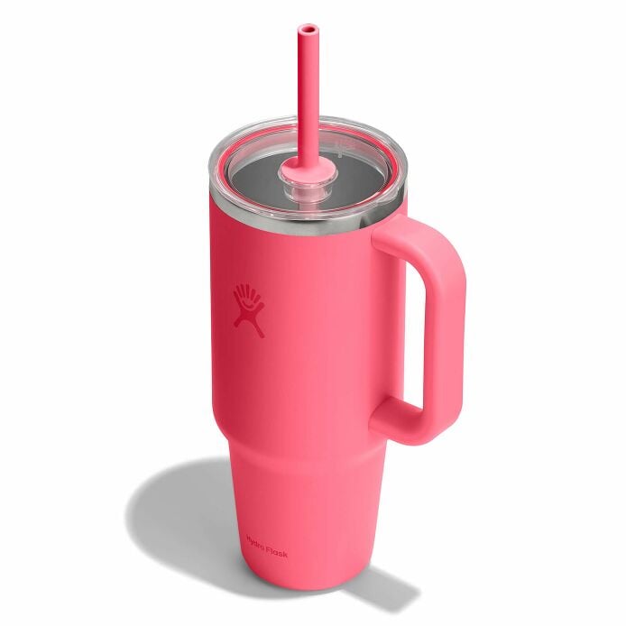 40-oz-travel-tumbler-y3 tt40pscc668-40-oz-travel-tumbler-clear-lid-popstar-pink-angledhigh.jpg